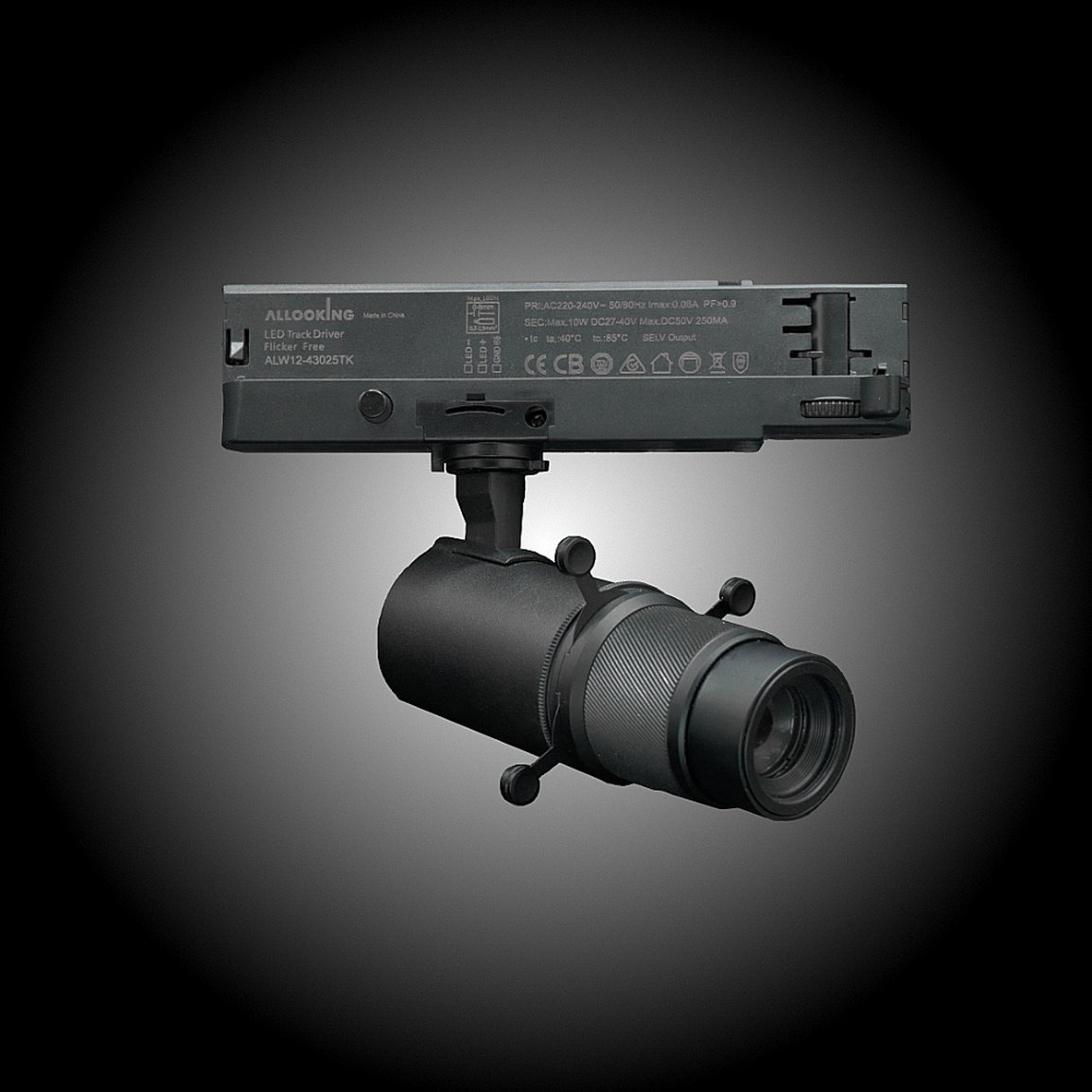 Artic 310PZ Profile Zoom 2700K Svart