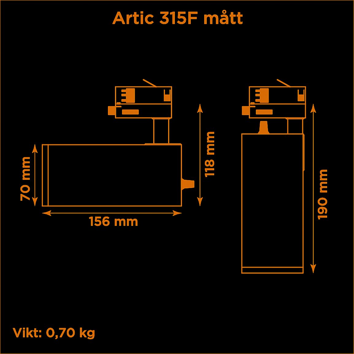 Artic 315F fixed 2700K gr