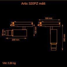Artic 320PZ Profile Zoom 2700K Vit 3 thumbnail