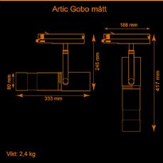 Artic 330G Gobo 3000K Vit 3 thumbnail